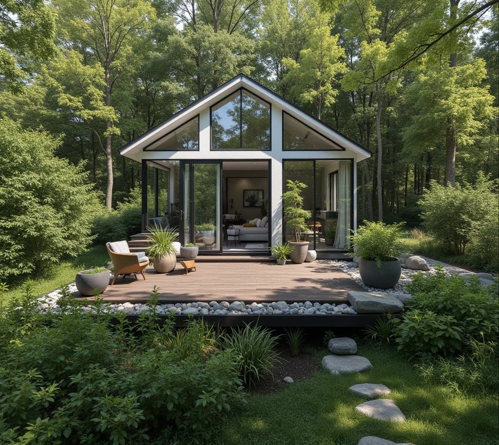 Glass Forest Pavilion